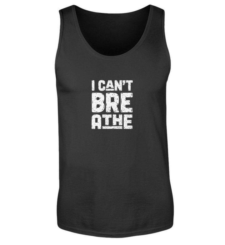 TANK TOP BUBEN • I CAN'T BREATHE - DUNKEL-HARLEKINSHOP