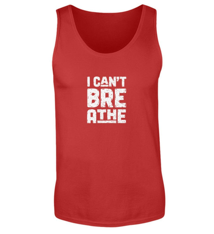 TANK TOP BUBEN • I CAN'T BREATHE - DUNKEL-HARLEKINSHOP