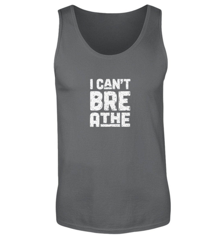 TANK TOP BUBEN • I CAN'T BREATHE - DUNKEL-HARLEKINSHOP