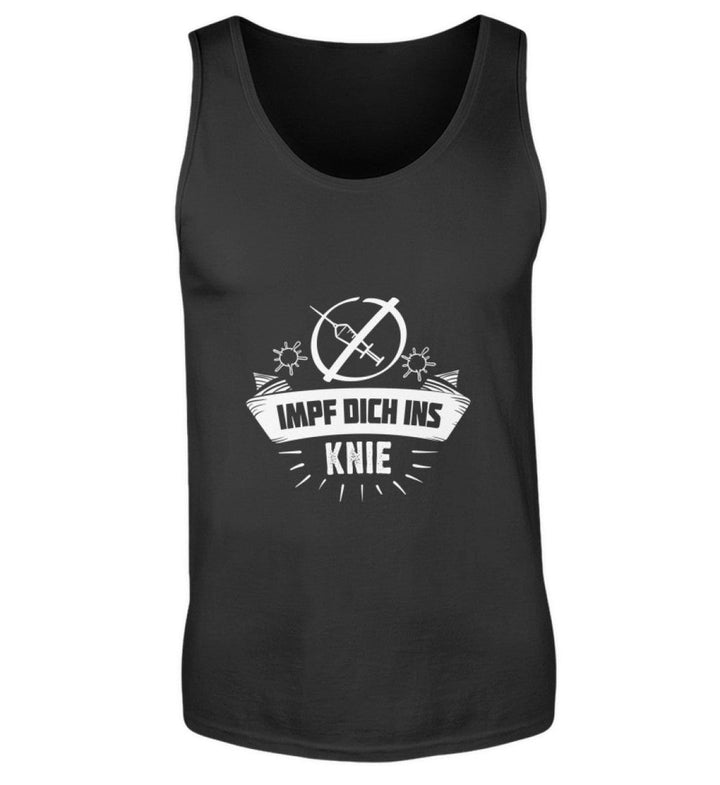 TANK TOP BUBEN • IMPF DICH INS KNIE / #IMPFTEUCHINSKNIE-HARLEKINSHOP