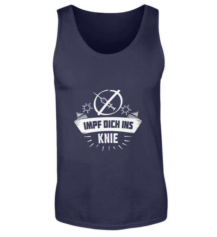 TANK TOP BUBEN • IMPF DICH INS KNIE / #IMPFTEUCHINSKNIE-HARLEKINSHOP