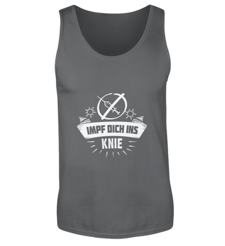 TANK TOP BUBEN • IMPF DICH INS KNIE / #IMPFTEUCHINSKNIE-HARLEKINSHOP