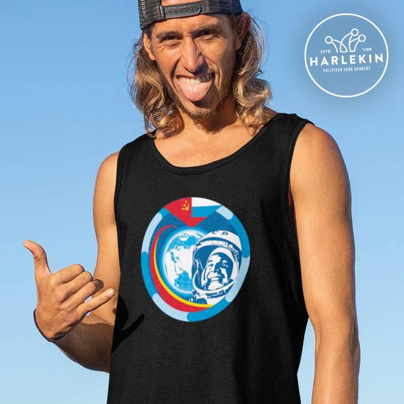 TANK TOP BUBEN • JURI GAGARIN - DUNKEL-HARLEKINSHOP