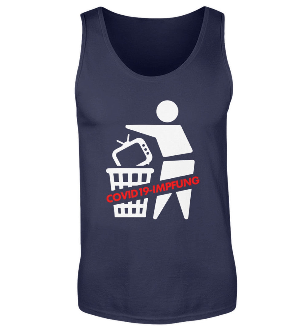 TANK TOP BUBEN • KILL YOUR TV COVID19 IMPFUNG-HARLEKINSHOP