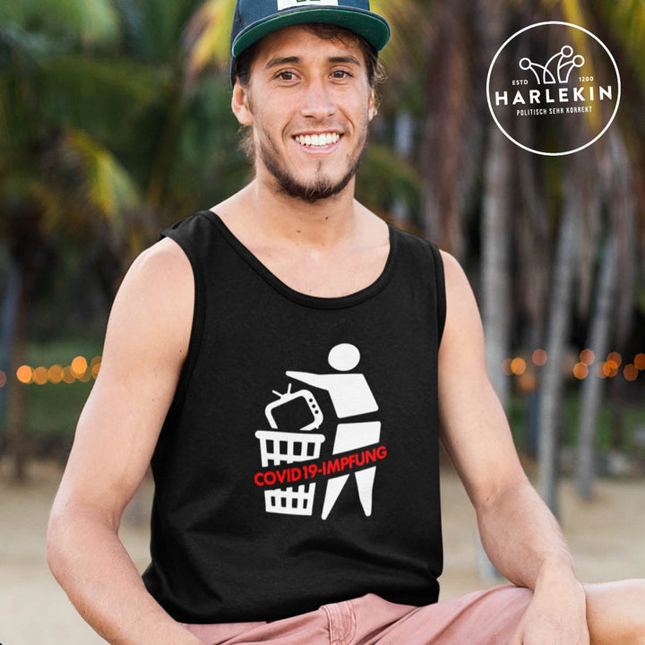 TANK TOP BUBEN • KILL YOUR TV COVID19 IMPFUNG-HARLEKINSHOP