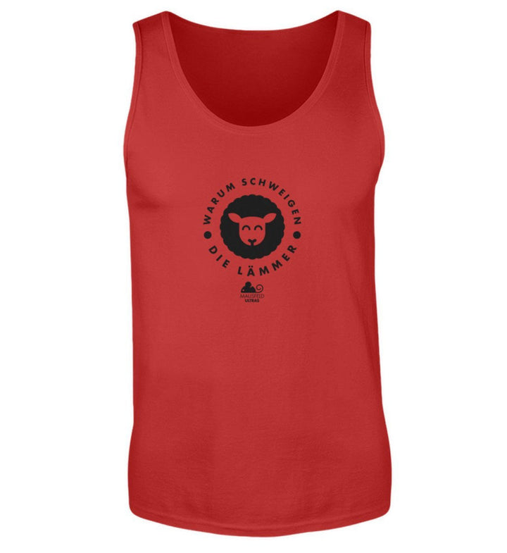 TANK TOP BUBEN • MAUSFELD ULTRAS / WARUM SCHWEIGEN DIE LÄMMER - HELL-HARLEKINSHOP