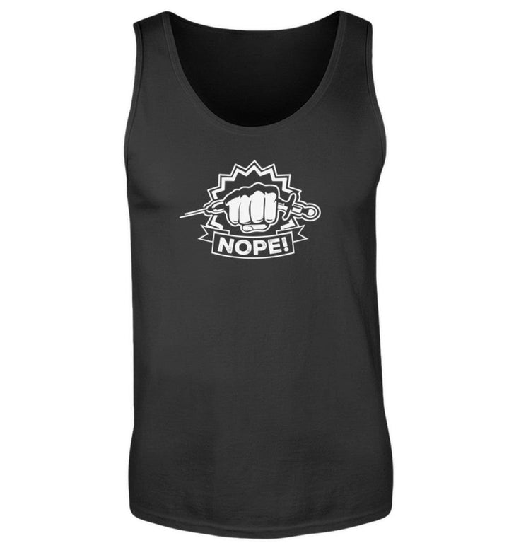 TANK TOP BUBEN • NOPE VACCINE IMPFUNG-HARLEKINSHOP