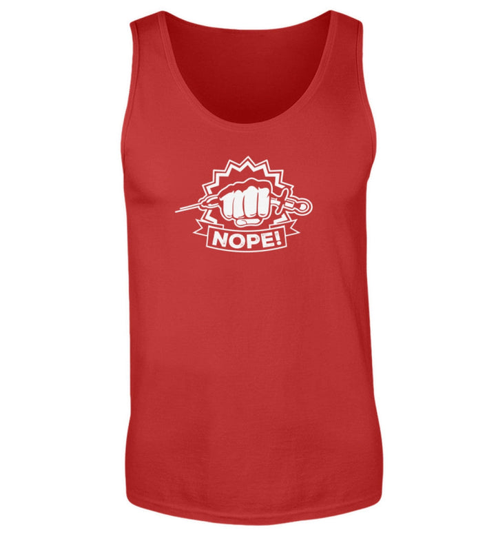 TANK TOP BUBEN • NOPE VACCINE IMPFUNG-HARLEKINSHOP