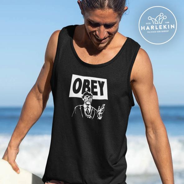 TANK TOP BUBEN • OBEY BUNDESREGIERUNG-HARLEKINSHOP