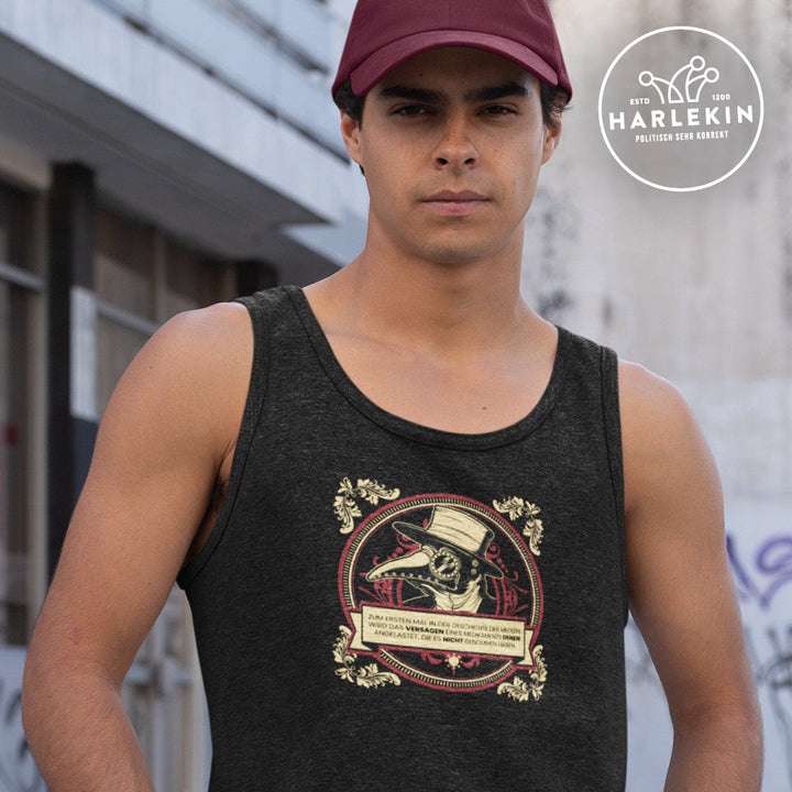 TANK TOP BUBEN • PLAGUE DOCTOR IMPFVERSAGEN-HARLEKINSHOP