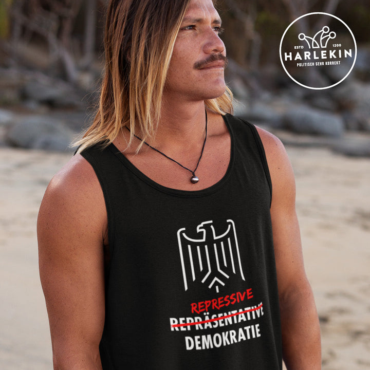 TANK TOP BUBEN • REPRESSIVE DEMOKRATIE-HARLEKINSHOP