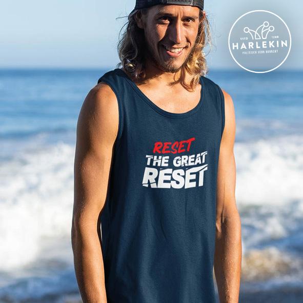 TANK TOP BUBEN • RESET THE GREAT RESET-HARLEKINSHOP