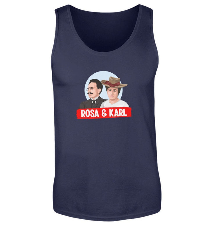 TANK TOP BUBEN • ROSA & KARL / LUXEMBURG & LIEBKNECHT-HARLEKINSHOP