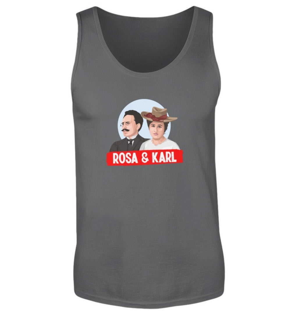 TANK TOP BUBEN • ROSA & KARL / LUXEMBURG & LIEBKNECHT-HARLEKINSHOP