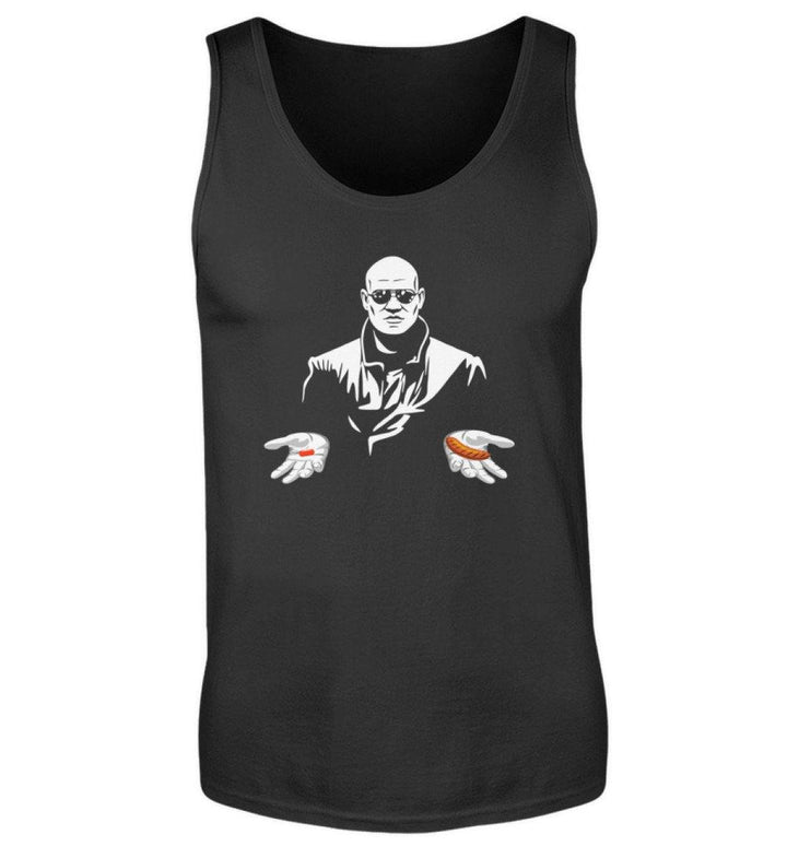 TANK TOP BUBEN • ROTE PILLE ODER BRATWURST / MATRIX-HARLEKINSHOP