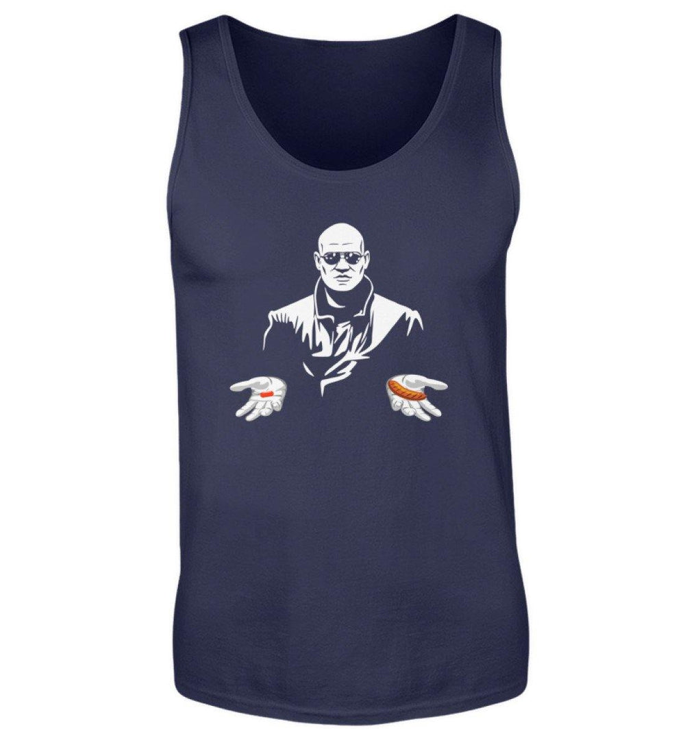 TANK TOP BUBEN • ROTE PILLE ODER BRATWURST / MATRIX-HARLEKINSHOP