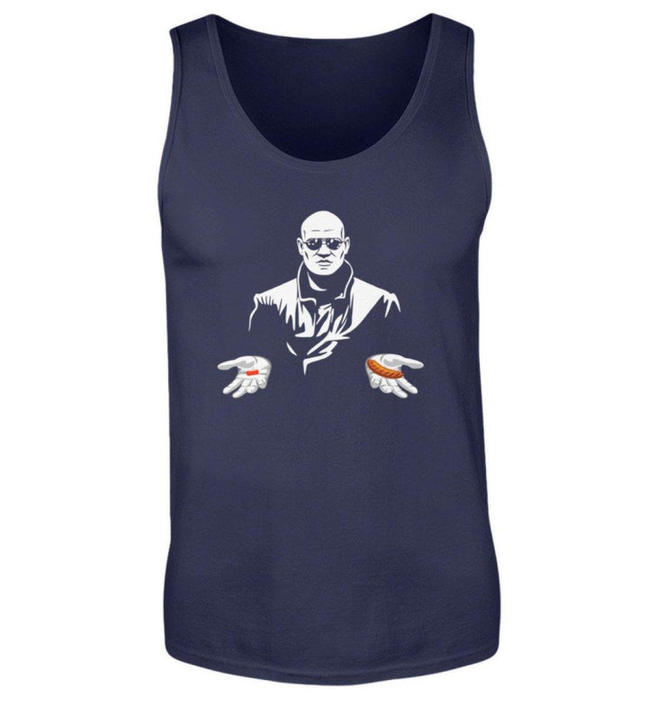 TANK TOP BUBEN • ROTE PILLE ODER BRATWURST / MATRIX-HARLEKINSHOP