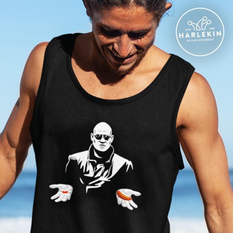 TANK TOP BUBEN • ROTE PILLE ODER BRATWURST / MATRIX-HARLEKINSHOP