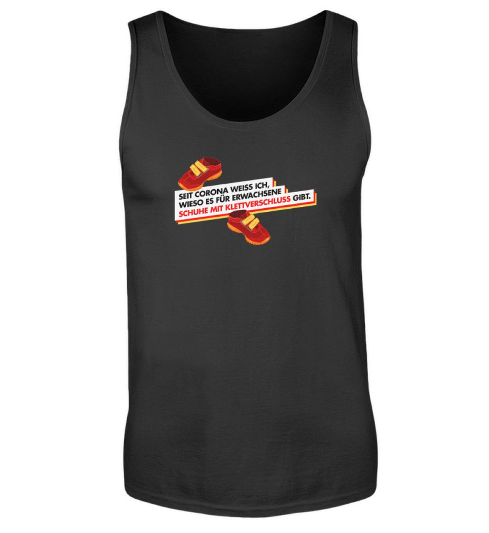 TANK TOP BUBEN • SCHUHE MIT KLETTVERSCHL - Herren Tanktop-HARLEKINSHOP