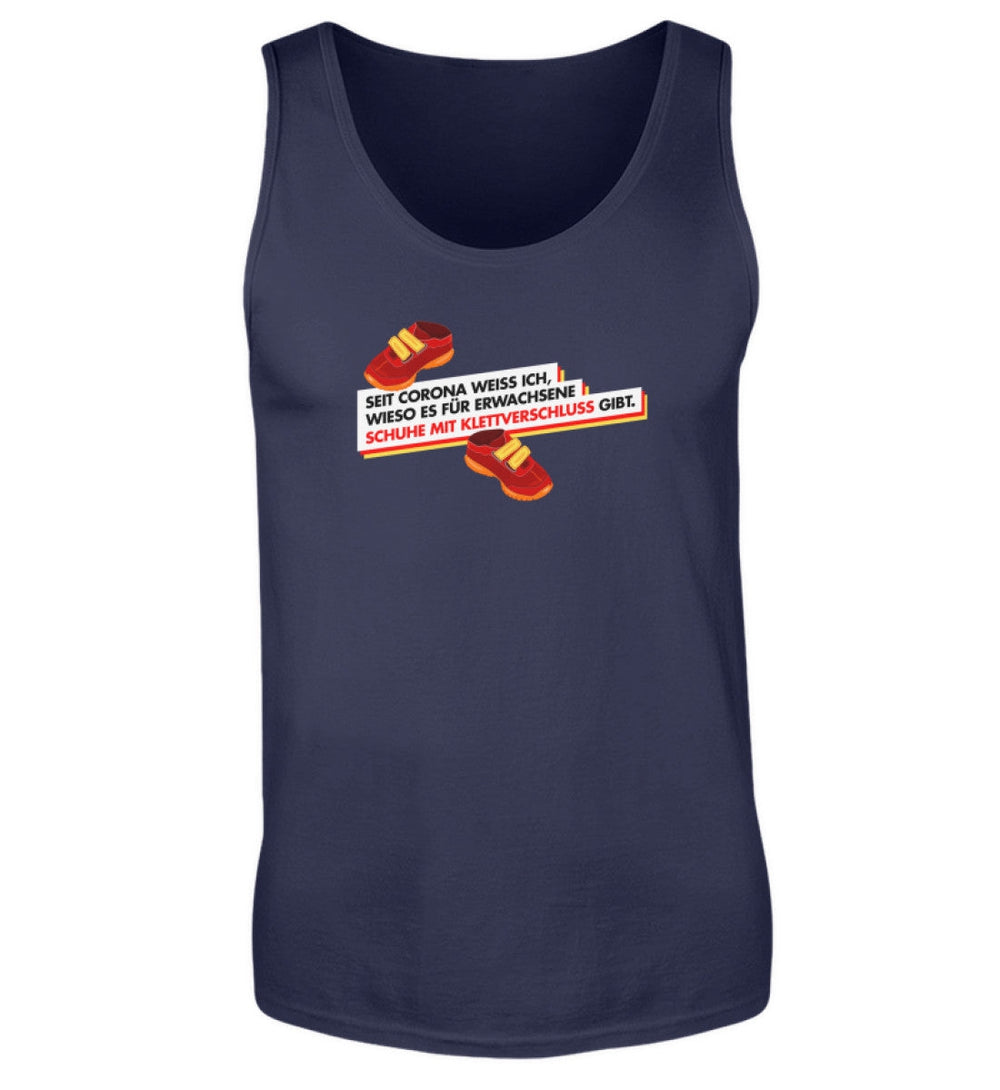 TANK TOP BUBEN • SCHUHE MIT KLETTVERSCHL - Herren Tanktop-HARLEKINSHOP