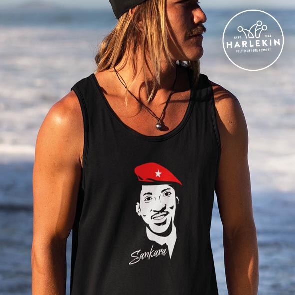 TANK TOP BUBEN • THOMAS SANKARA PORTRAIT-HARLEKINSHOP