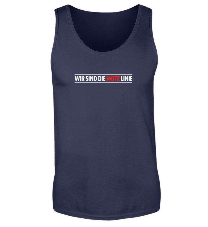 TANK TOP BUBEN • WIR SIND DIE ROTE LINIE-HARLEKINSHOP