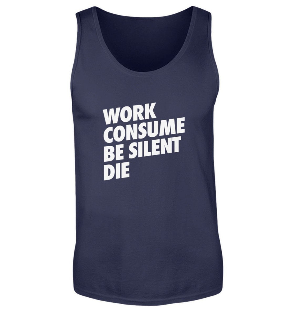 TANK TOP BUBEN • WORK CONSUME BE SILENT-HARLEKINSHOP