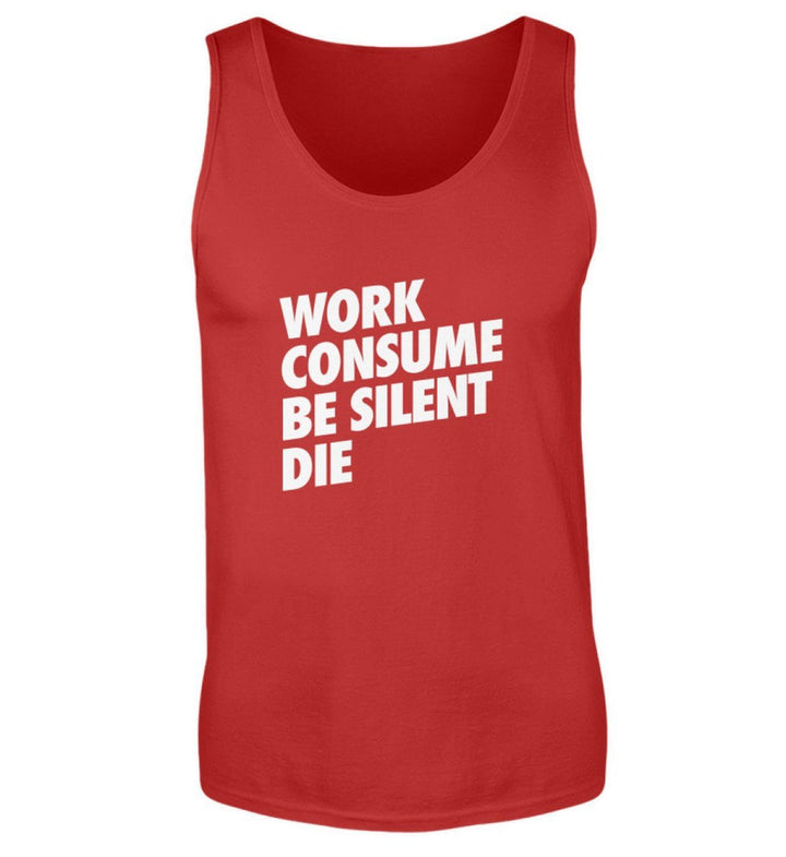 TANK TOP BUBEN • WORK CONSUME BE SILENT-HARLEKINSHOP