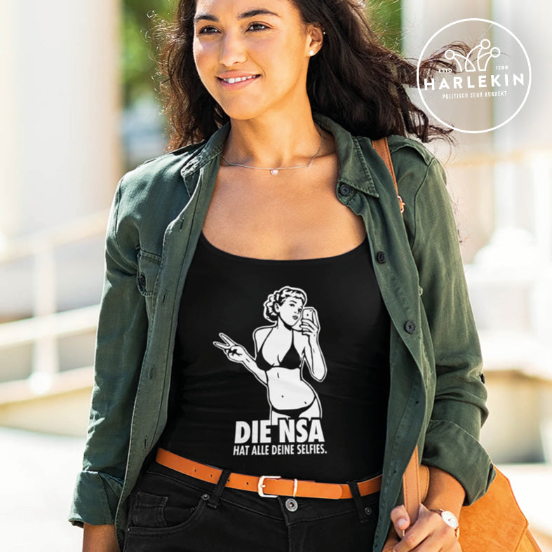 TANK TOP MÄDELS • DIE NSA HAT ALLE DEINE SELFIES-HARLEKINSHOP