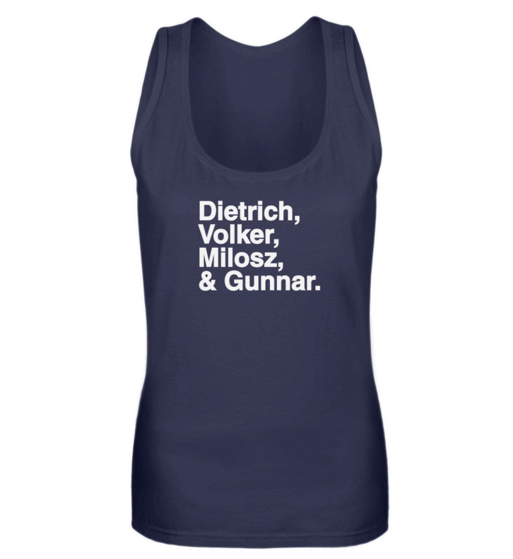 TANK TOP MÄDELS • DIETRICH, VOLKER, MILOSZ & GUNNAR.-HARLEKINSHOP