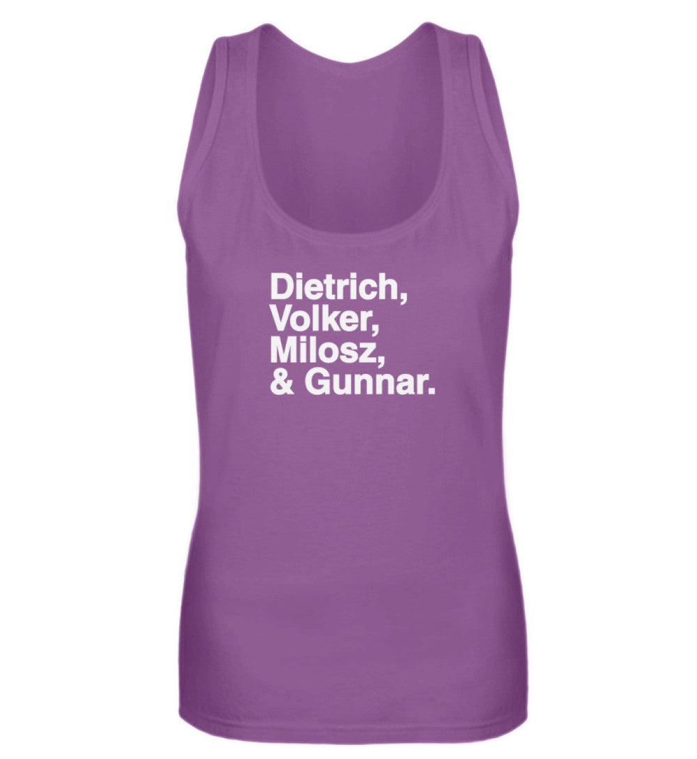 TANK TOP MÄDELS • DIETRICH, VOLKER, MILOSZ & GUNNAR.-HARLEKINSHOP