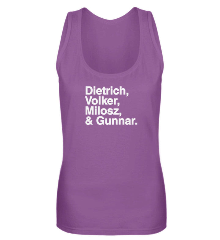TANK TOP MÄDELS • DIETRICH, VOLKER, MILOSZ & GUNNAR.-HARLEKINSHOP