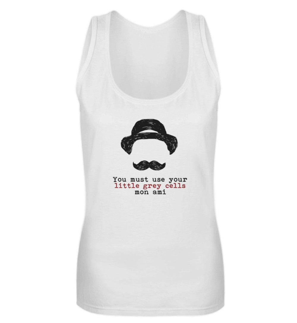 TANK TOP MÄDELS • HERCULE-POIROT: USE YOUR GREY CELLS-HARLEKINSHOP