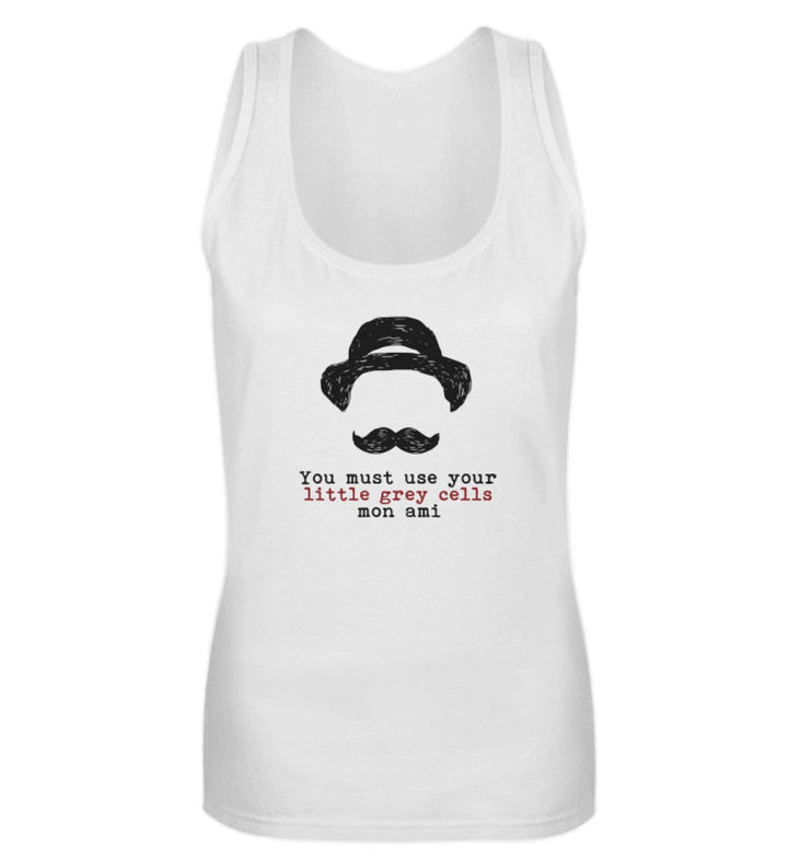 TANK TOP MÄDELS • HERCULE-POIROT: USE YOUR GREY CELLS-HARLEKINSHOP