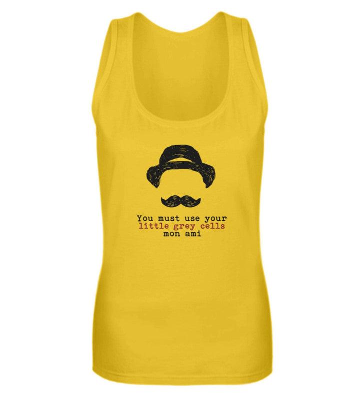 TANK TOP MÄDELS • HERCULE-POIROT: USE YOUR GREY CELLS-HARLEKINSHOP