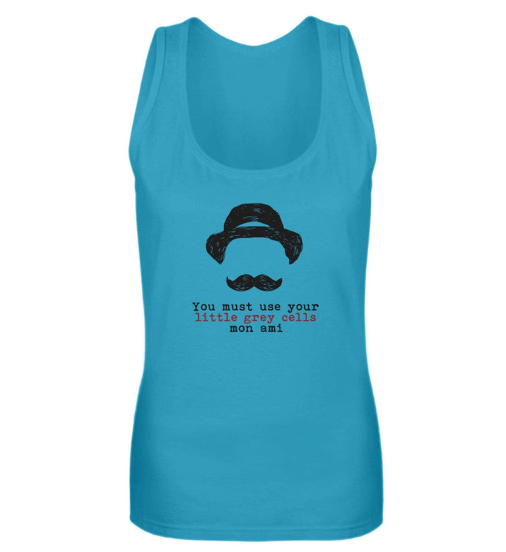TANK TOP MÄDELS • HERCULE-POIROT: USE YOUR GREY CELLS-HARLEKINSHOP