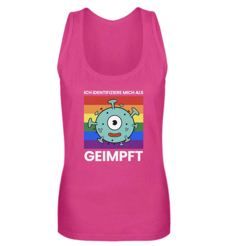 TANK TOP MÄDELS • ICH IDENTIFIZIERE MICH ALS GEIMPFT-HARLEKINSHOP