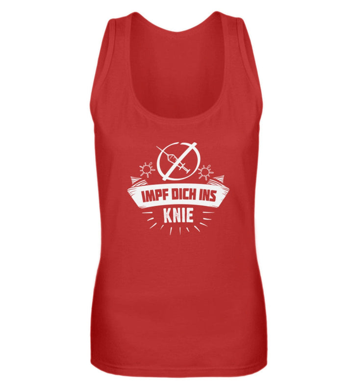 TANK TOP MÄDELS • IMPF DICH INS KNIE / #IMPFTEUCHINSKNIE-HARLEKINSHOP