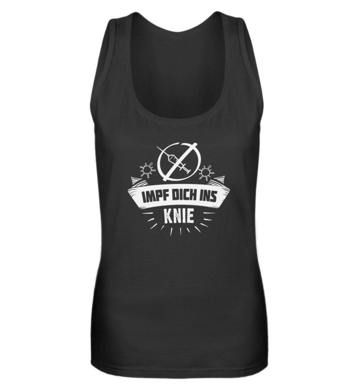 TANK TOP MÄDELS • IMPF DICH INS KNIE / #IMPFTEUCHINSKNIE-HARLEKINSHOP