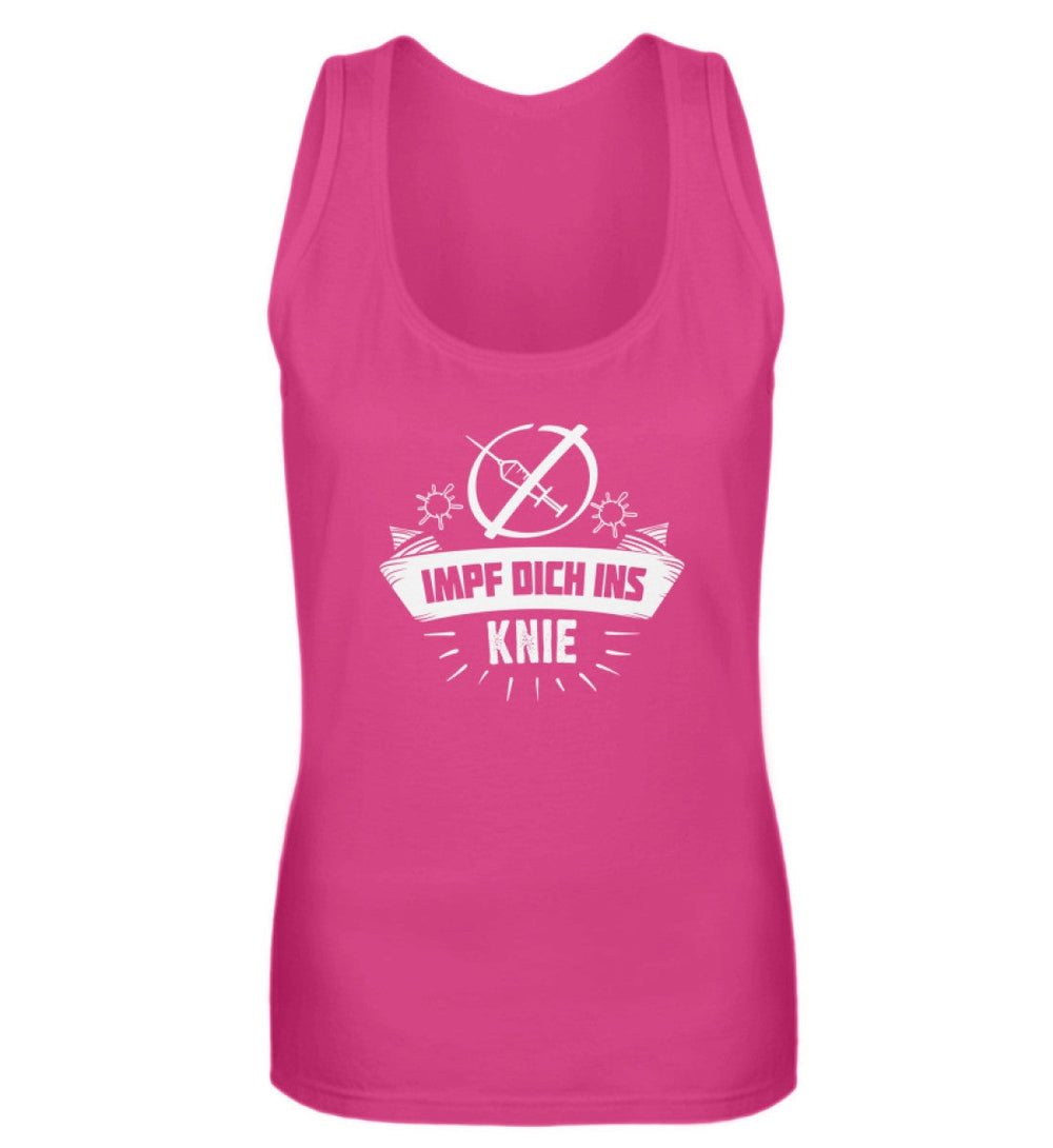 TANK TOP MÄDELS • IMPF DICH INS KNIE / #IMPFTEUCHINSKNIE-HARLEKINSHOP