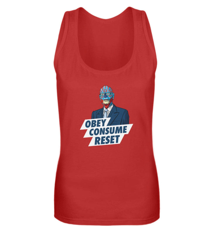 TANK TOP MÄDELS • KLAUS: OBEY CONSUME RESET-HARLEKINSHOP