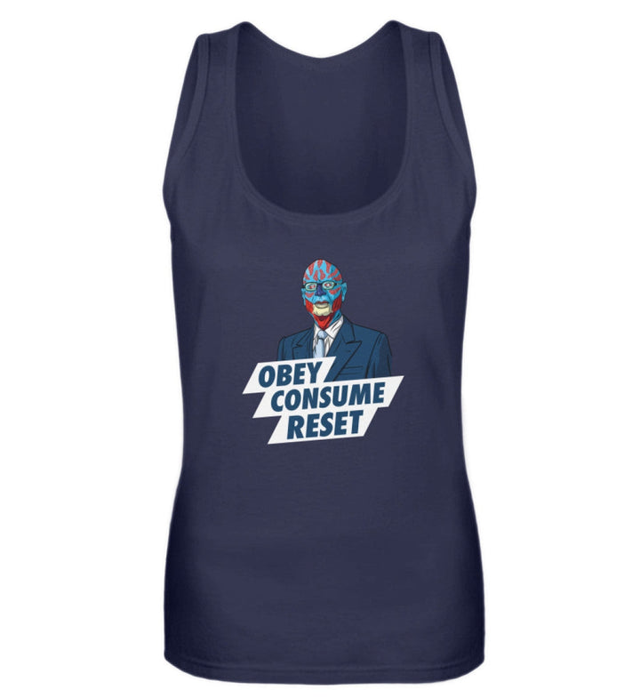 TANK TOP MÄDELS • KLAUS: OBEY CONSUME RESET-HARLEKINSHOP