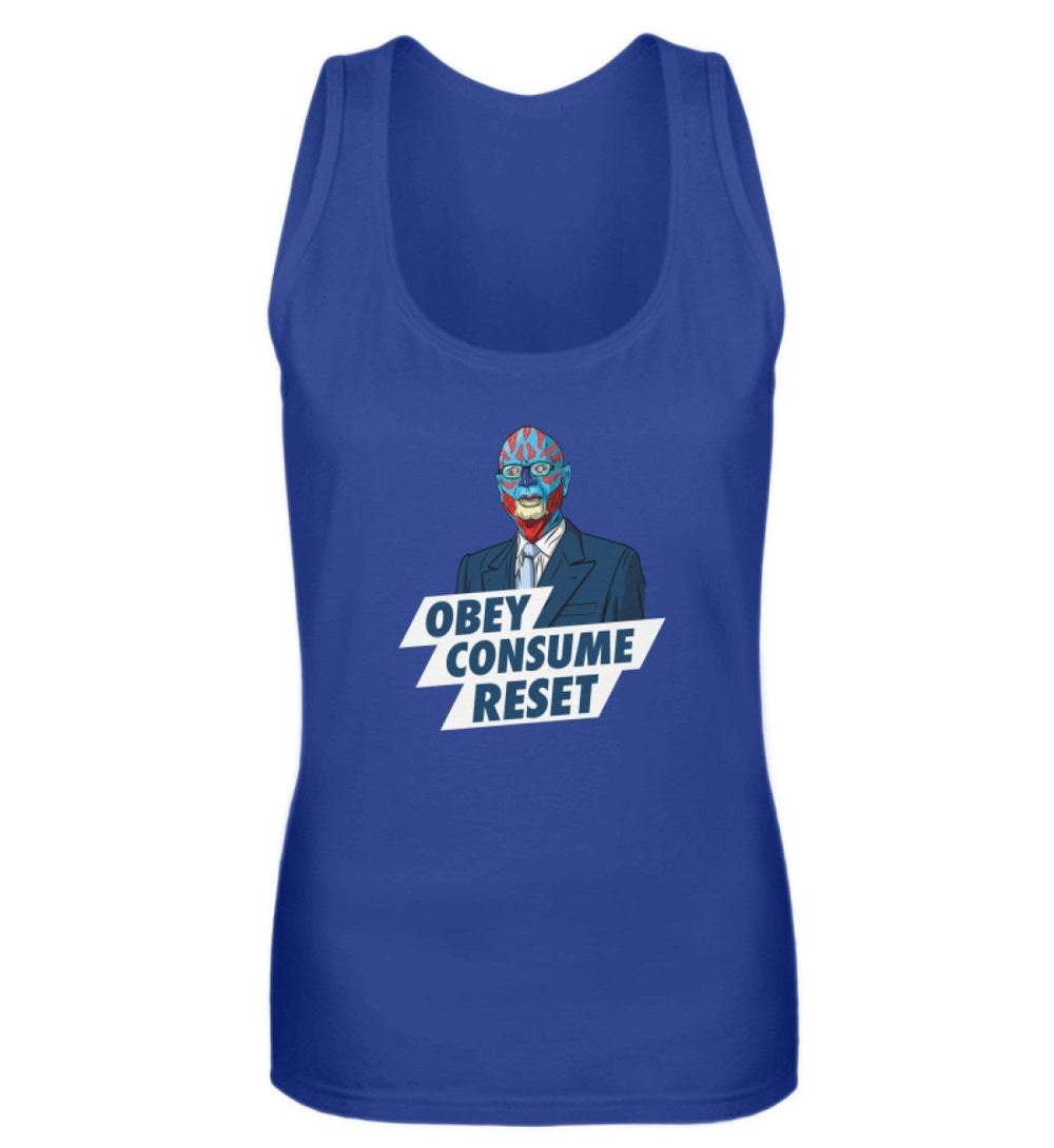 TANK TOP MÄDELS • KLAUS: OBEY CONSUME RESET-HARLEKINSHOP