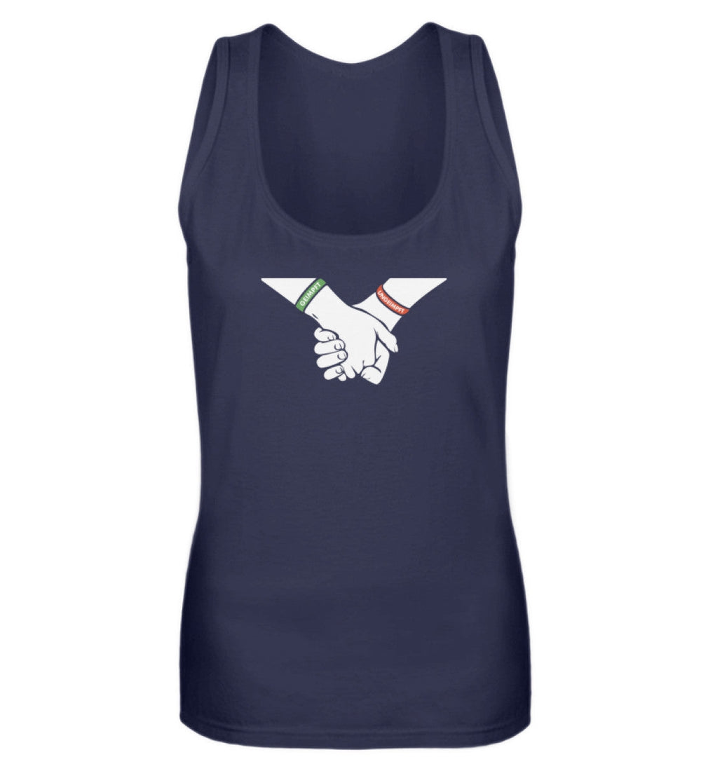 TANK TOP MÄDELS • LASST EUCH NICHT SPALTEN / GEIMPFT UNGEIMPFT-HARLEKINSHOP