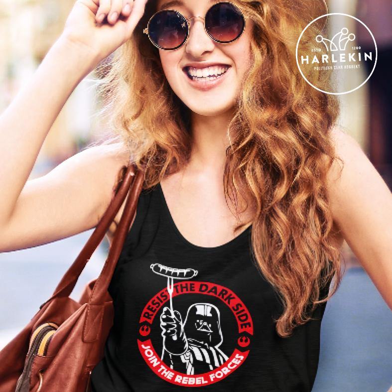 TANK TOP MÄDELS • RESIST THE DARK SIDE-HARLEKINSHOP