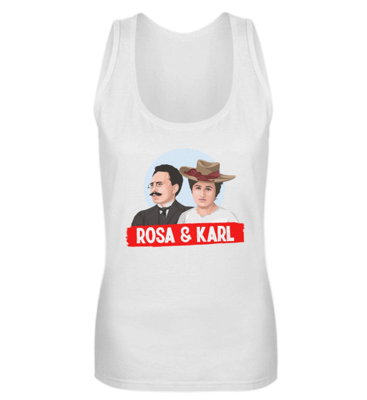TANK TOP MÄDELS • ROSA & KARL / LUXEMBURG & LIEBKNECHT-HARLEKINSHOP
