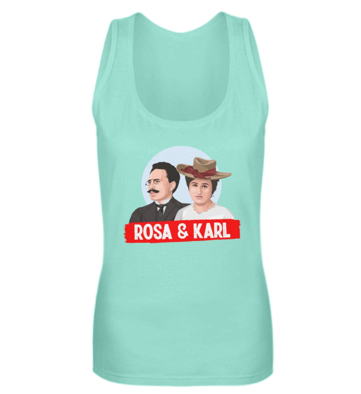 TANK TOP MÄDELS • ROSA & KARL / LUXEMBURG & LIEBKNECHT-HARLEKINSHOP