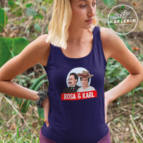 TANK TOP MÄDELS • ROSA & KARL / LUXEMBURG & LIEBKNECHT-HARLEKINSHOP