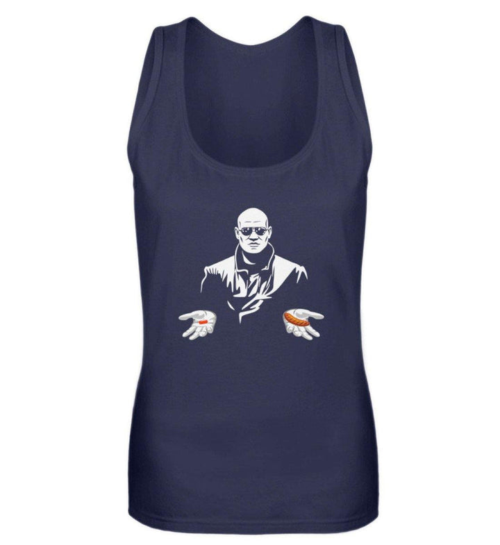 TANK TOP MÄDELS • ROTE PILLE ODER BRATWURST / MATRIX-HARLEKINSHOP