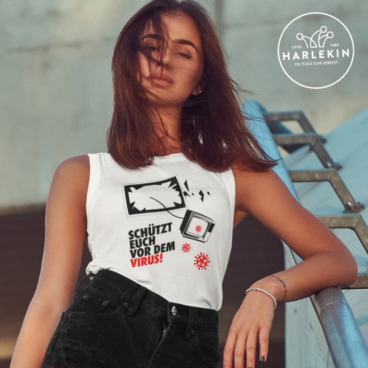 TANK TOP MÄDELS • SCHÜTZT EUCH VOR DEM VIRUS-HARLEKINSHOP